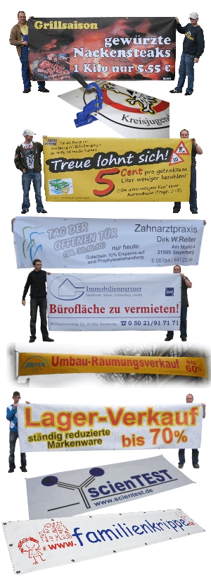 Beispiele Banner